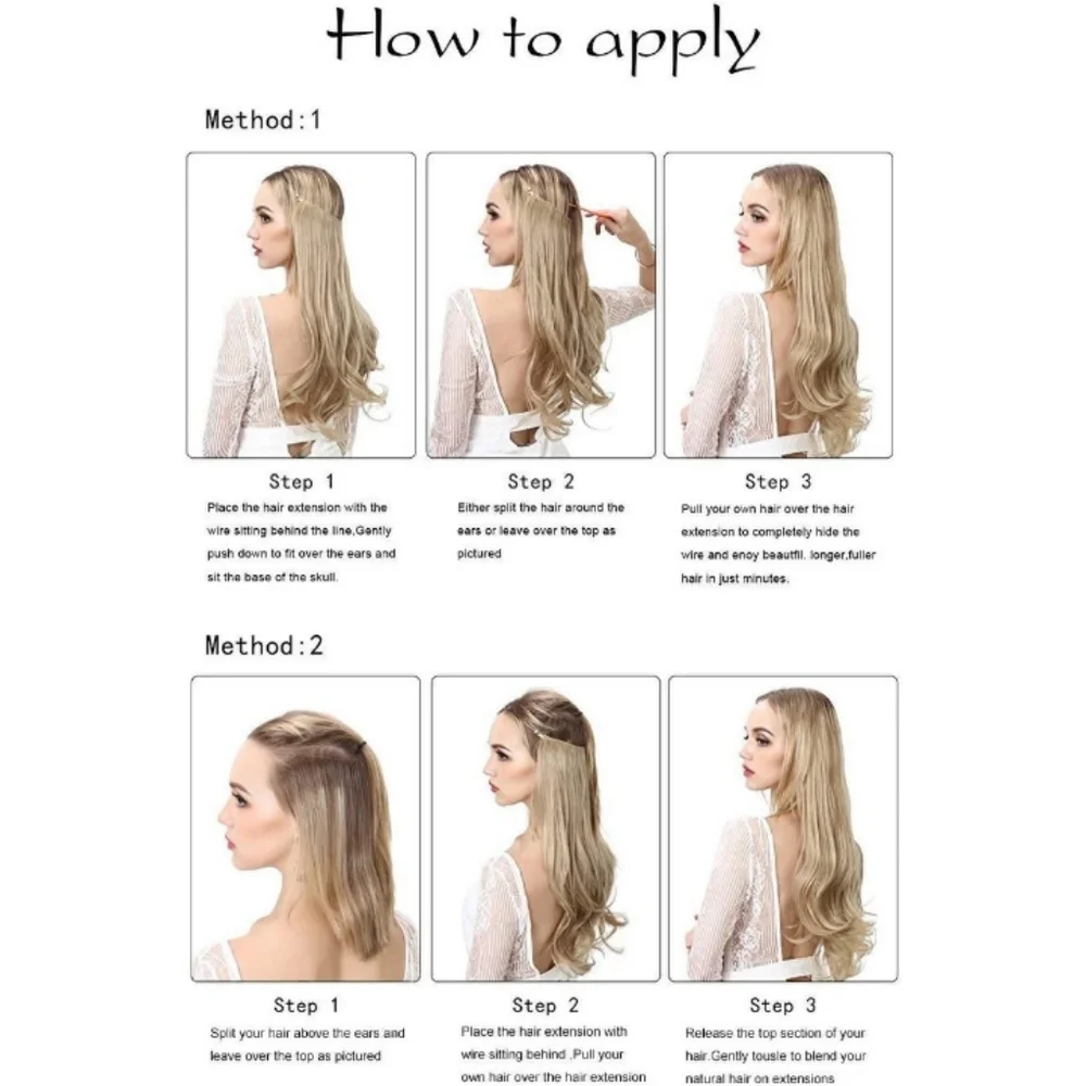 Blooming Hair Secret Invisible Hairpiece